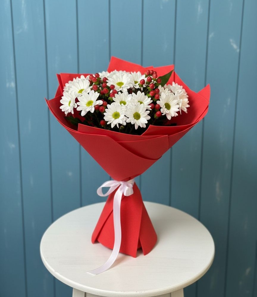 Букет цветов из: Хризантемы в Гаевской