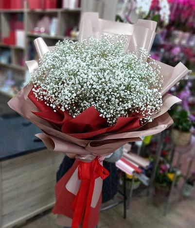 Букет цветов из: Гипсофила в Гаевской