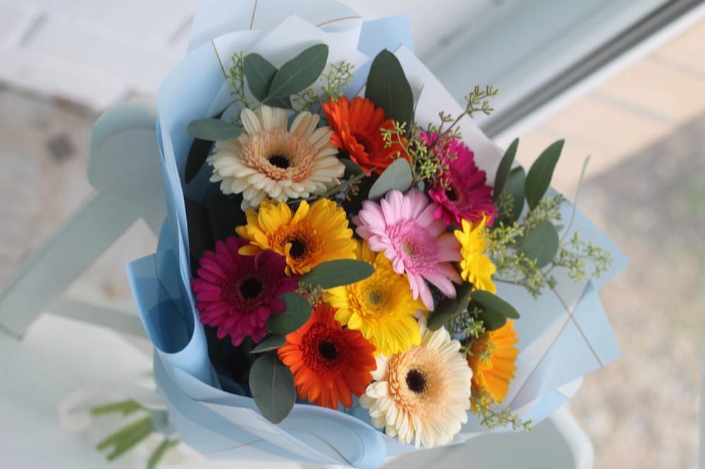 Букет цветов из: Герберы в Гаевской