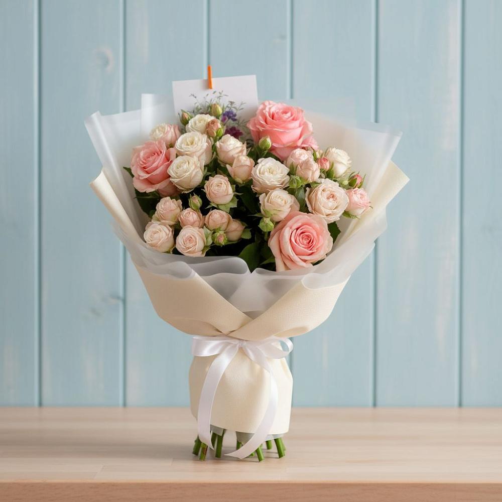 Букет цветов из: Розы в Гаевской