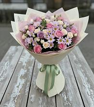 Букет цветов из:  Розы и Хризантемы в Гаевской
