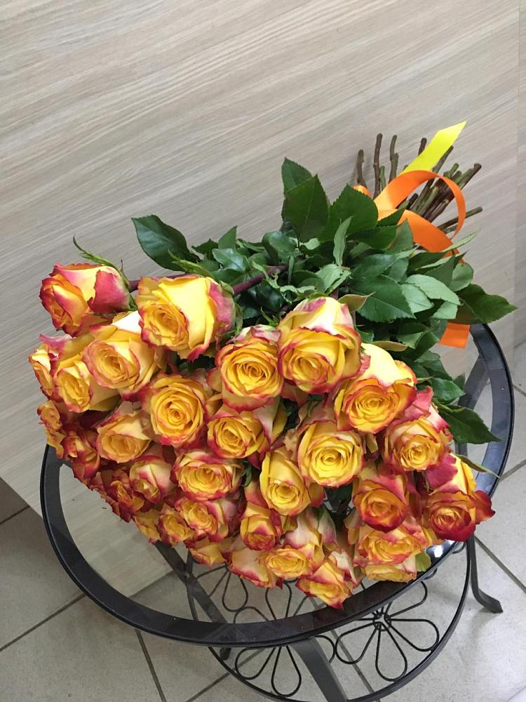 Букет Желтые розы в Гаевской