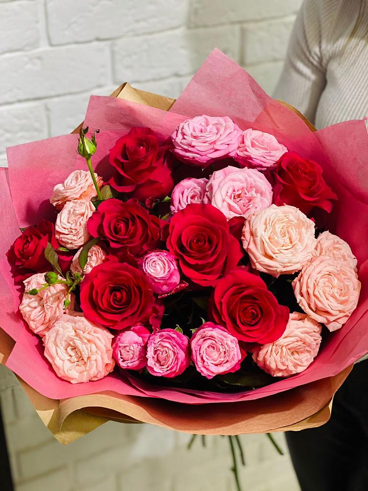 Букет цветов из: Розы в Гаевской