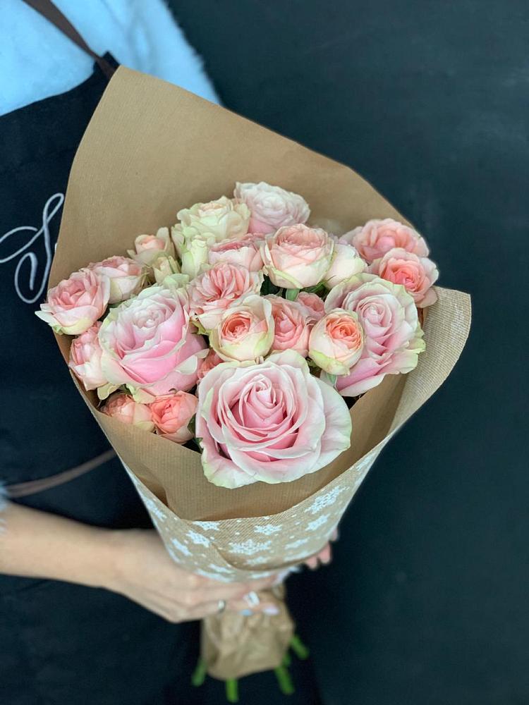 Букет цветов из: Хризантемы и Розы в Гаевской