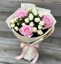 Букет цветов из:  Розы в Гаевской