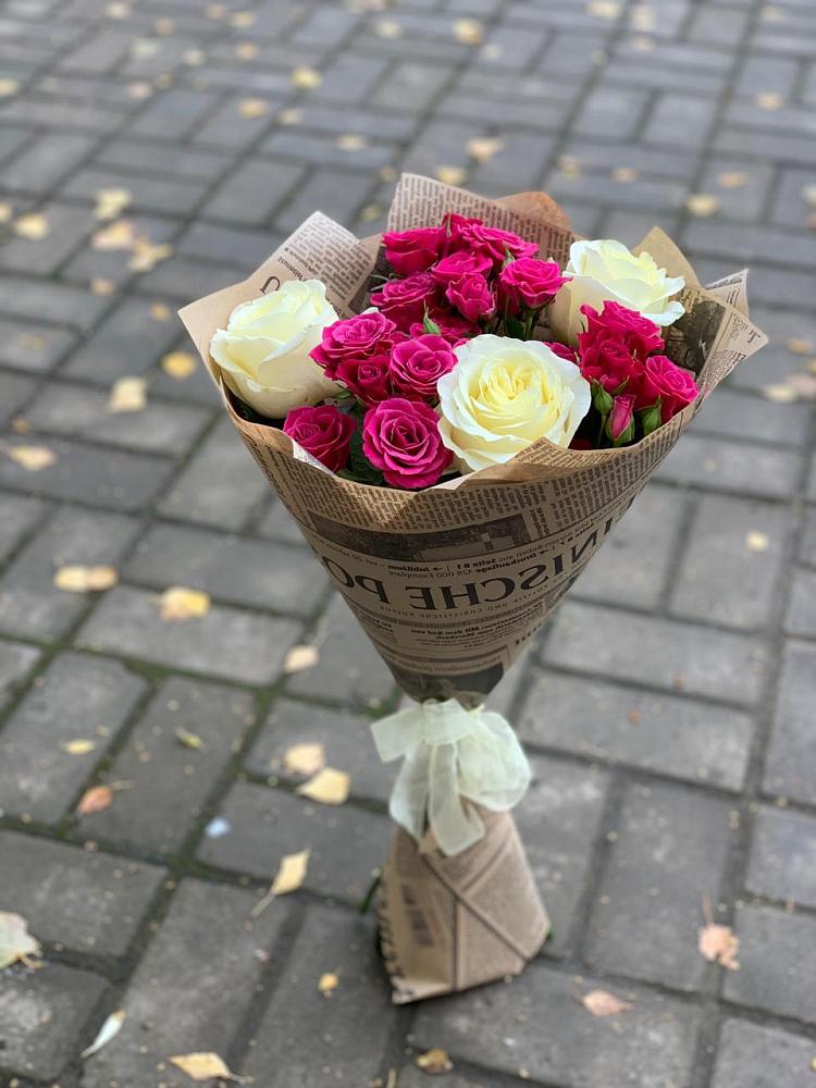 Букет цветов из: Розы в Гаевской