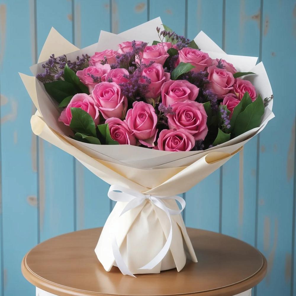 Букет цветов из: Розы в Гаевской