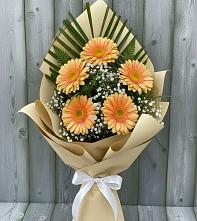 Букет цветов из:  Герберы в Гаевской
