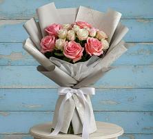 Букет цветов из:  Розы в Гаевской